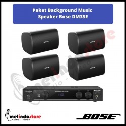 Paket Background Music Indoor Outdoor Speaker Bose DM3SE | 4 Speaker